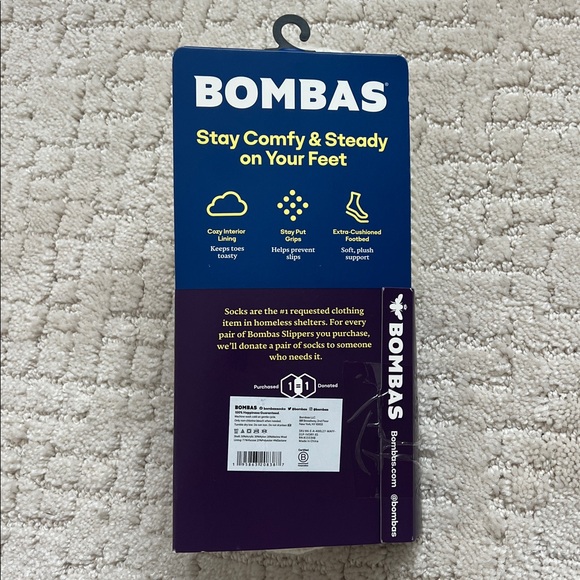 Bombas Gripper Slipper Socks - Picture 2 of 4